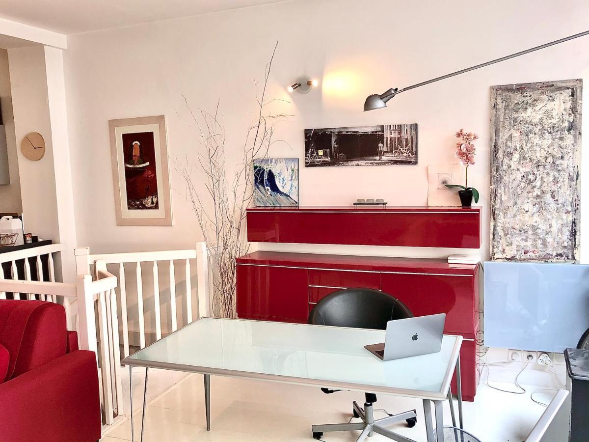 Modern Design Loft Apartment, Steps To Notre Dame Párizs Kültér fotó