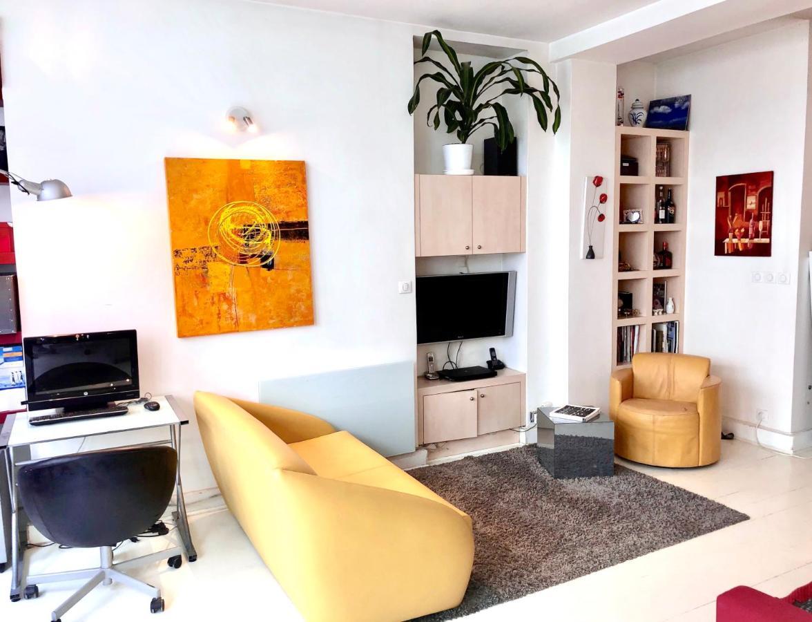 Modern Design Loft Apartment, Steps To Notre Dame Párizs Kültér fotó